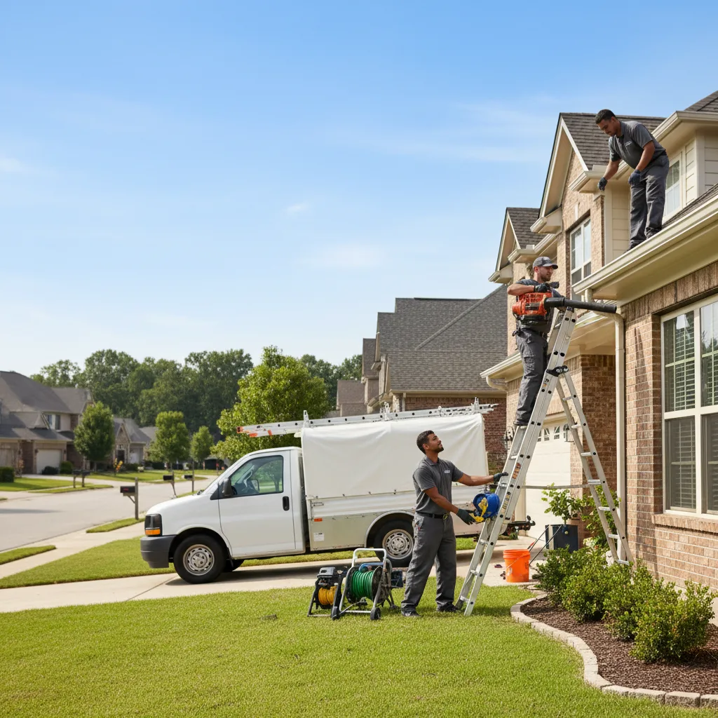Home Gutter Service in Tioga, TX near me